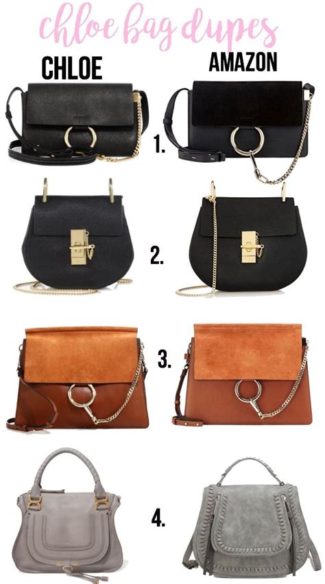 chloe bag dupe amazon|designer bag dupes on amazon.